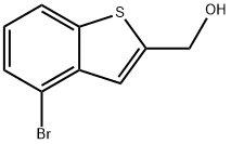 (4-Bromo-1-benzothiophen-2-yl)methanol Structure