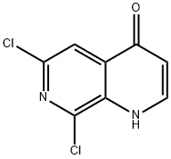6,8-二氯-1,7-萘啶-4(1H)-酮,931100-01-5,结构式