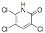 3,5,6-TRICHLORO-2(1H)-PYRIDINONE 化学構造式