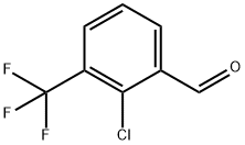 2-хлор-3-(трифторметил)бензальдегид структура