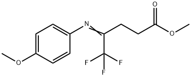 Methyl 5,5,5-trifluoro-4-(phenylaMino)pentanoate Structure