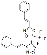 3-STYRYL-5-(3-STYRYLISOXAZOL-4-YL)-5-(TRIFLUOROMETHYL)-1,4,2-DIOXAZOLE Structure