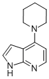 1H-Pyrrolo[2,3-b]pyridine, 4-(1-piperidinyl)- Structure