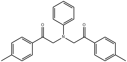 2-[(2-OXO-2-P-TOLYL-ETHYL)-PHENYL-AMINO]-1-P-TOLYL-ETHANONE Structure