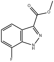 7-氟-1H-吲唑-3-甲酸甲酯,932041-13-9,结构式