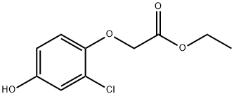 Acetic acid, (2-chloro-4-hydroxyphenoxy)-, ethyl ester,932041-82-2,结构式