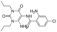 93214-81-4 Benzamide,  2-amino-N-(6-amino-1,2,3,4-tetrahydro-2,4-dioxo-1,3-dipropyl-5-pyrimidinyl)-4-chloro-