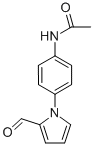 ACETAMIDE, N-[4-(2-FORMYL-1H-PYRROL-1-YL)PHENYL]- Struktur