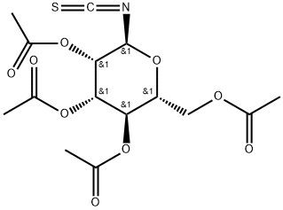 2,3,4,6-Tetra-O-acetyl-α-D-mannopyranosyl isothiocyanate Structure