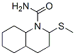 1(2H)-Quinolinecarboxamide,  octahydro-2-methylthio-  (7CI) 结构式