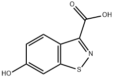 6-羟基-1,2-苯并异噻唑-3-羧酸,932702-33-5,结构式
