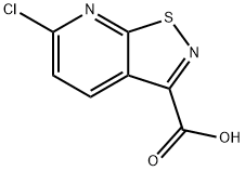 6-chloroisothiazolo[5,4-b]pyridine-3-carboxylic acid,932702-35-7,结构式