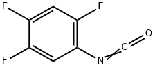 2,4,5-三氟苯基异氰酸酯,932710-67-3,结构式