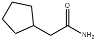 2-CYCLOPENTYLACETAMIDE 化学構造式