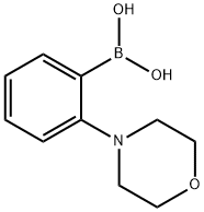 2-(MORPHOLINO)PHENYLBORONIC ACID 化学構造式
