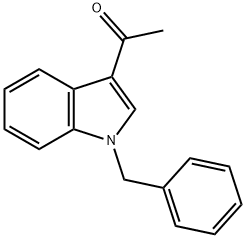 1-(1-苄基-1H-吲哚-3-基)乙酮,93315-38-9,结构式