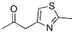 2-Propanone,  1-(2-methyl-4-thiazolyl)- Structure