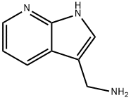 (1H-Pyrrolo[2,3-b]pyridin-3-yl)methanamine Struktur