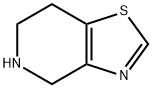 4,5,6,7-四氢噻唑并[4,5-C]吡啶 结构式
