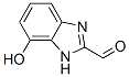 1H-Benzimidazole-2-carboxaldehyde,  7-hydroxy- Structure