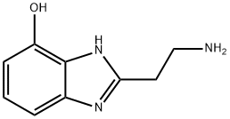 1H-Benzimidazol-7-ol,  2-(2-aminoethyl)- Structure