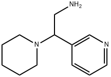 2-piperidin-1-yl-2-pyridin-3-ylethanamine 结构式