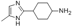 Cyclohexanamine,  4-(5-methyl-1H-imidazol-2-yl)-,933701-06-5,结构式