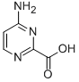 4-aminopyrimidine-2-carboxylic acid Struktur