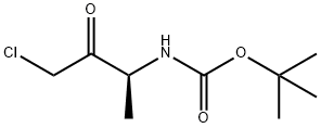 (S)-1-氯-3-(BOC-氨基)-2-丁酮, 93371-30-3, 结构式