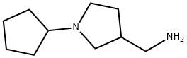 1-(1-cyclopentylpyrrolidin-3-yl)methanamine(SALTDATA: 2HCl) Struktur