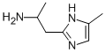 1H-Imidazole-2-ethanamine,  -alpha-,5-dimethyl- Struktur