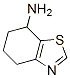 7-Benzothiazolamine,  4,5,6,7-tetrahydro- 化学構造式