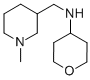 1-METHYL-N-(TETRAHYDRO-2H-PYRAN-4-YL)-3-PIPERIDINEMETHANAMINE Structure