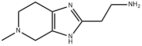 3H-Imidazo[4,5-c]pyridine-2-ethanamine,  4,5,6,7-tetrahydro-5-methyl- Structure