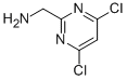 4,6-DICHLORO-2-(AMINOMETHYL)PYRIMIDINE Structure