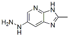 3H-Imidazo[4,5-b]pyridine,  6-hydrazinyl-2-methyl- 结构式