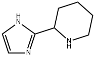 Piperidine,  2-(1H-imidazol-2-yl)- Structure