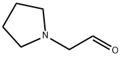 1-Pyrrolidineacetaldehyde Structure