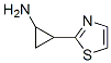 Cyclopropanamine,  2-(2-thiazolyl)- Structure