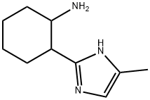 Cyclohexanamine,  2-(5-methyl-1H-imidazol-2-yl)-,933733-75-6,结构式