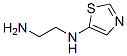 1,2-Ethanediamine,  N1-5-thiazolyl-,933734-12-4,结构式