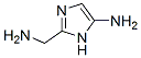 1H-Imidazole-2-methanamine,  5-amino- 化学構造式