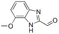 1H-Benzimidazole-2-carboxaldehyde,  7-methoxy-,933741-33-4,结构式