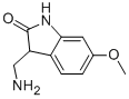 3-AMINOMETHYL-6-METHOXY-1,3-DIHYDRO-INDOL-2-ONE Structure