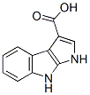 Pyrrolo[2,3-b]indole-3-carboxylic  acid,  1,8-dihydro- 结构式