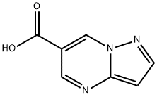 PYRAZOLO[1,5-A]PYRIMIDINE-6-CARBOXYLIC ACID Struktur