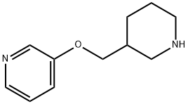 3-[(3-PYRIDINYLOXY)METHYL]PIPERIDINE Structure