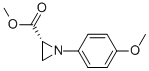 (R)-METHYL 1-(4-METHOXYPHENYL)AZIRIDINE-2-CARBOXYLATE Struktur