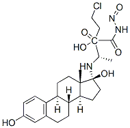 1-(2-chloroethyl)-1-nitrosocarbamoylalanine estradiol-17-ester,93398-55-1,结构式