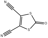 4,5-二氰-1,3-二硫杂环戊烯-2-酮 结构式